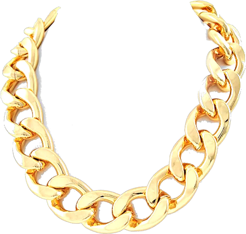  Necklace Thug Life Gold Chain Png