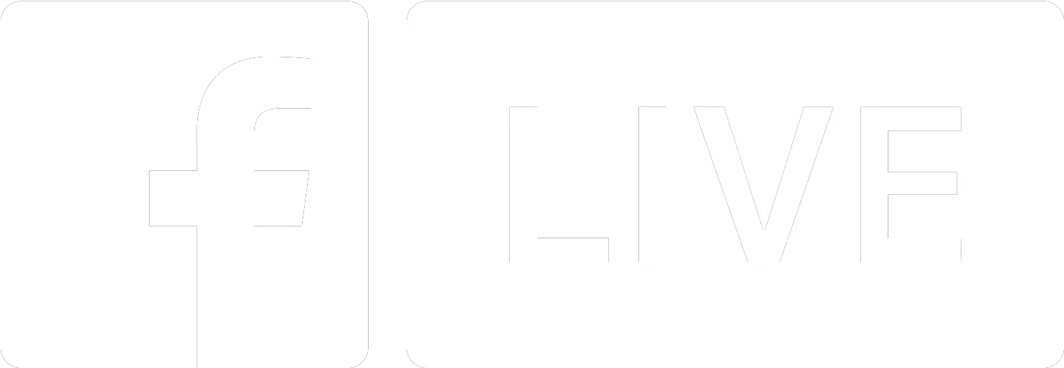  Facebook Live Logo Facebook Live White Logo Transparent