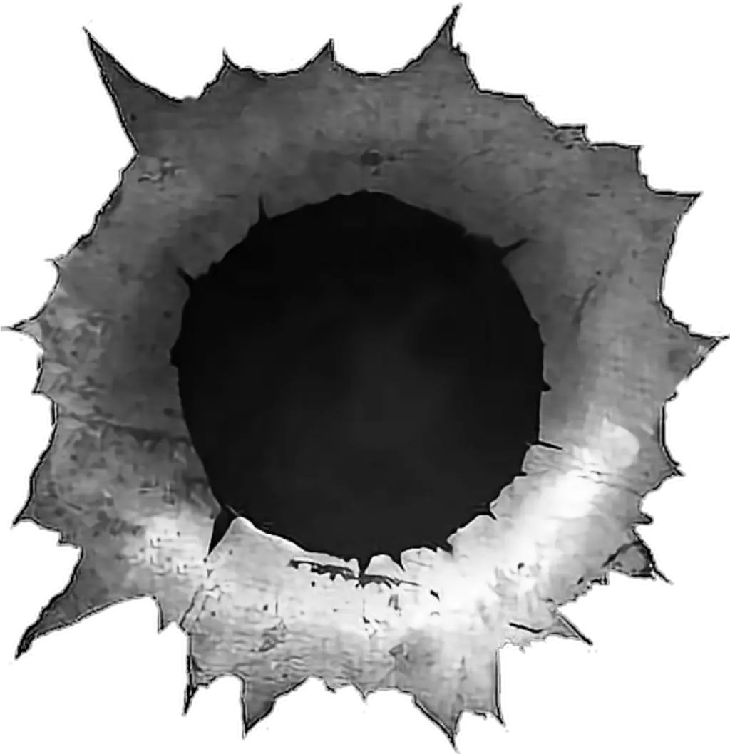  art hole bullethole stickers Bullet Hole Sticker