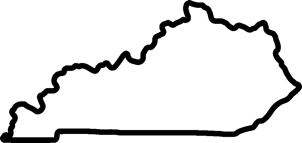  Kentucky Outline Png State Of Ky Outline