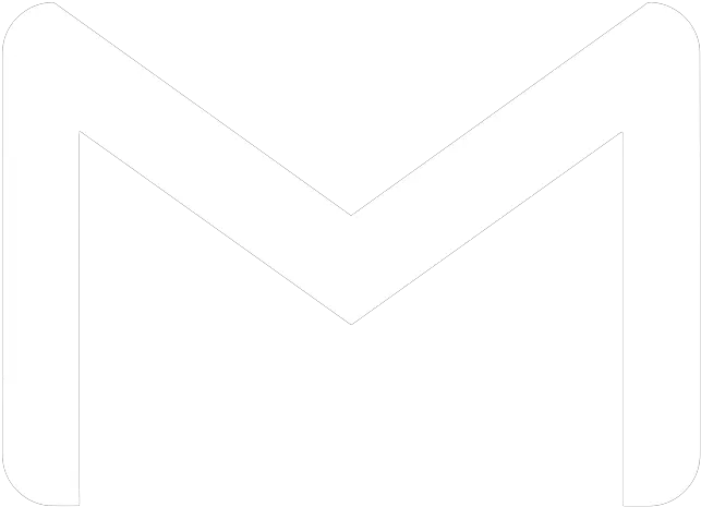  Mail Social Icon Gmail Icon White Png