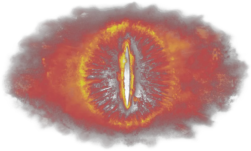  Transparent Eye Of Sauron Png