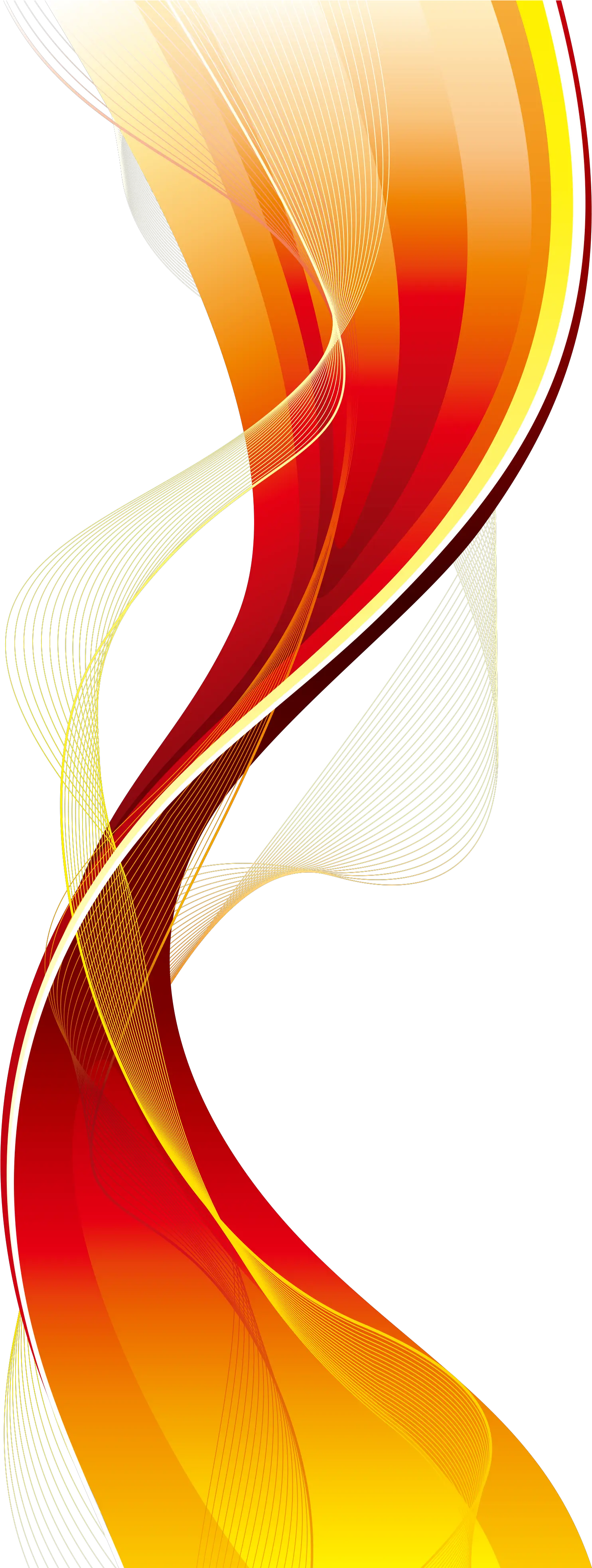  Curve Graphic Design Red