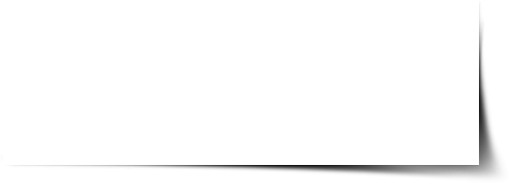  White Banner Shadow Png