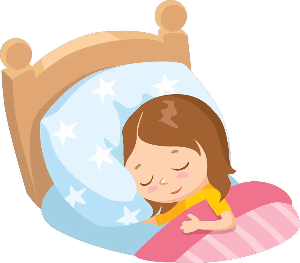  Png V Girl Sleep Cartoon Png