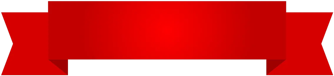  Red Ribbon Banner Png