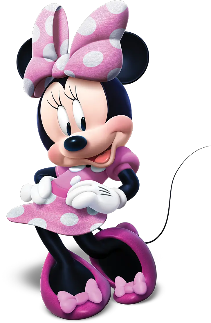  Happy 4th Birthday Card Minnie Mouse