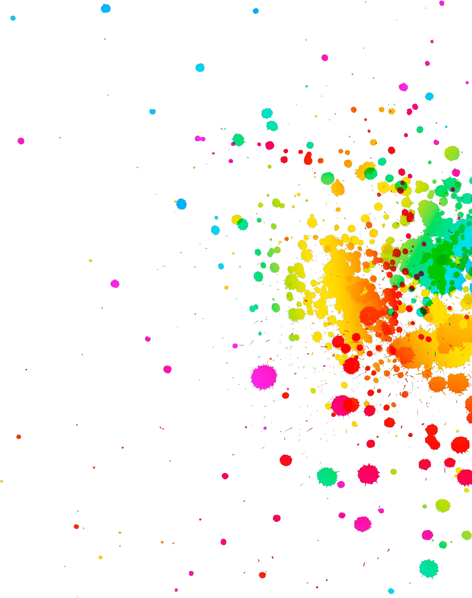  Malermester Color Screen Splash Holi Happy Clipart Holi Colours Transparent Background