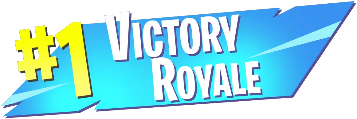  1 Victory Royale Png Logo Transparent High Resolution Victory Royale Logo Png