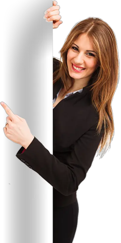  Hot Girl Pointing Png