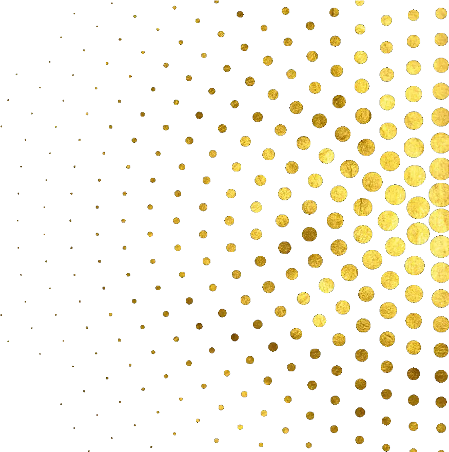  Ftestickers Abstract Dots Golden Goldglitter Goldendots Transparent Background Gold Dots Png