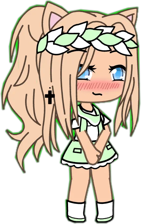  cute messy gacha gachalife devil love girl me Gacha Life Cute Kitty