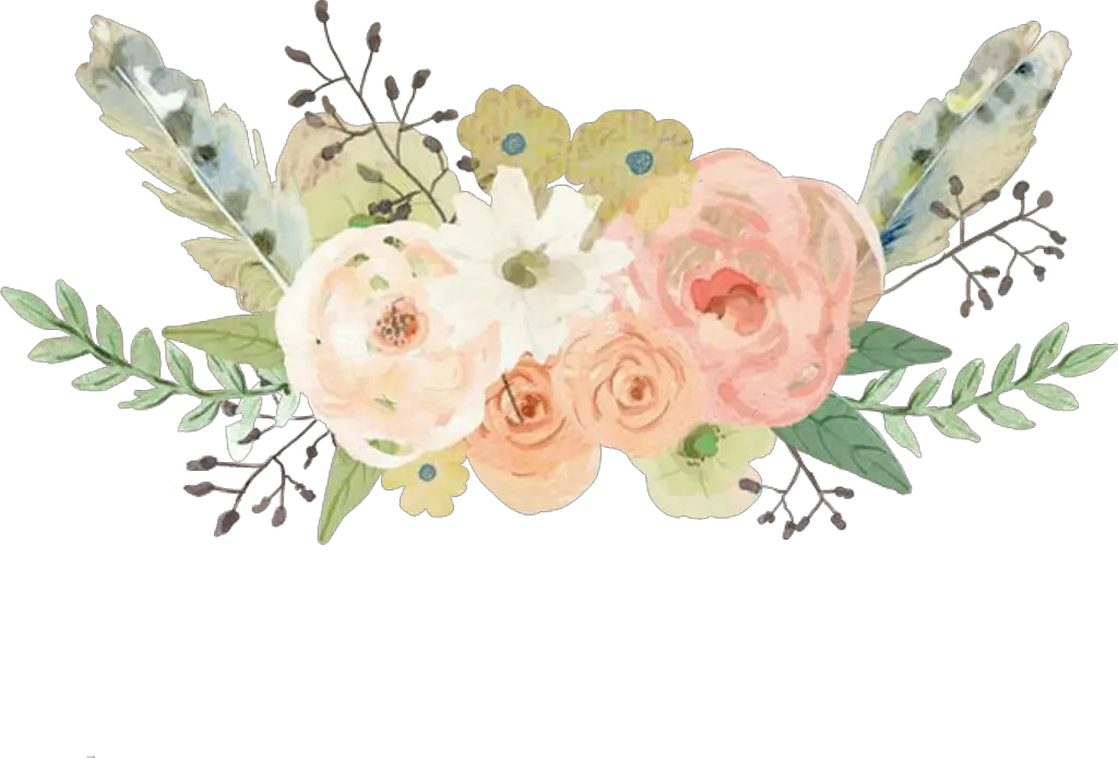  Pastel Flowers Png Watercolor Pastel Flower Png