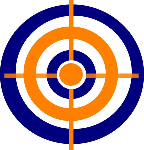  Target 1 Clip Art At Clker Free Printable Nerf Target
