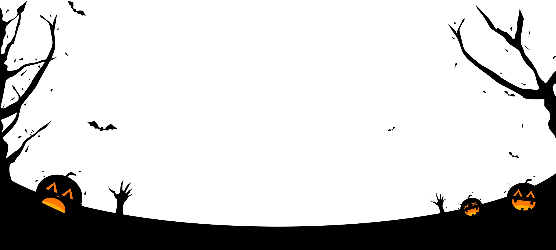  Elementor Halloween Footer Transparent Background Halloween Png