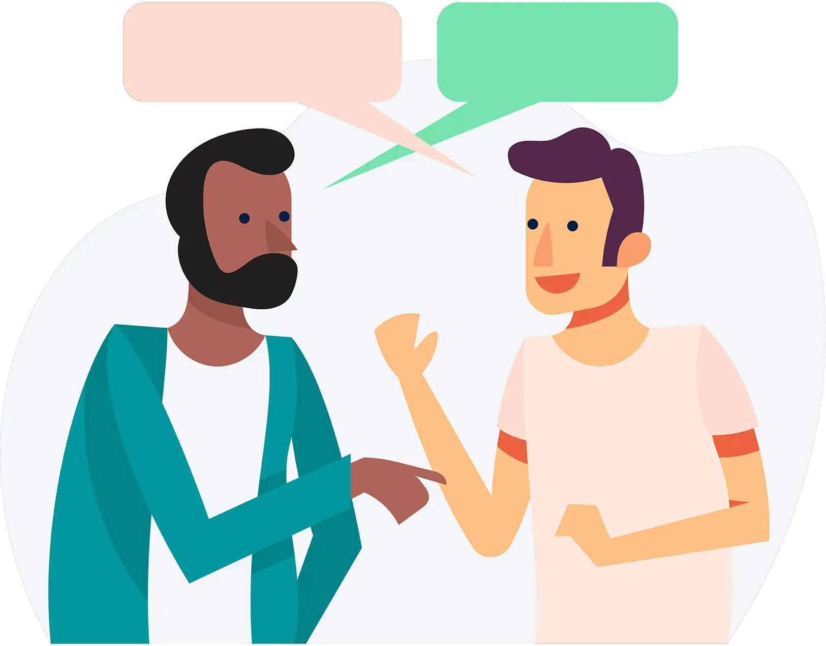  Giving And Receiving Design Feedback People Talking Png