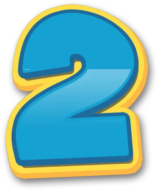  Transparent Numero 2 Png Paw Patrol Number 2
