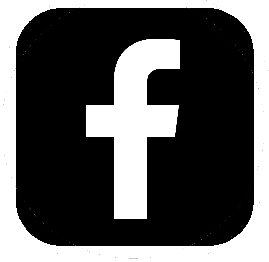  Facebook Icon Vector Black Clipart