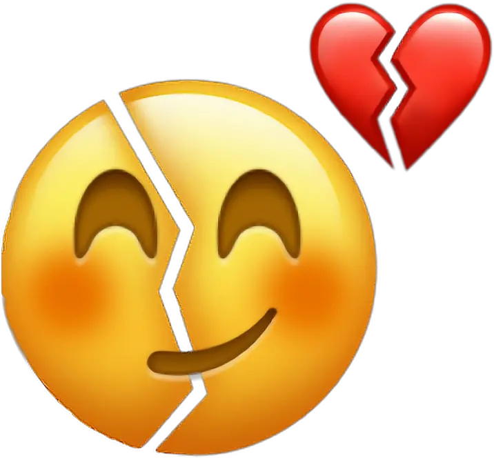  Broken Heart Emoji Dp
