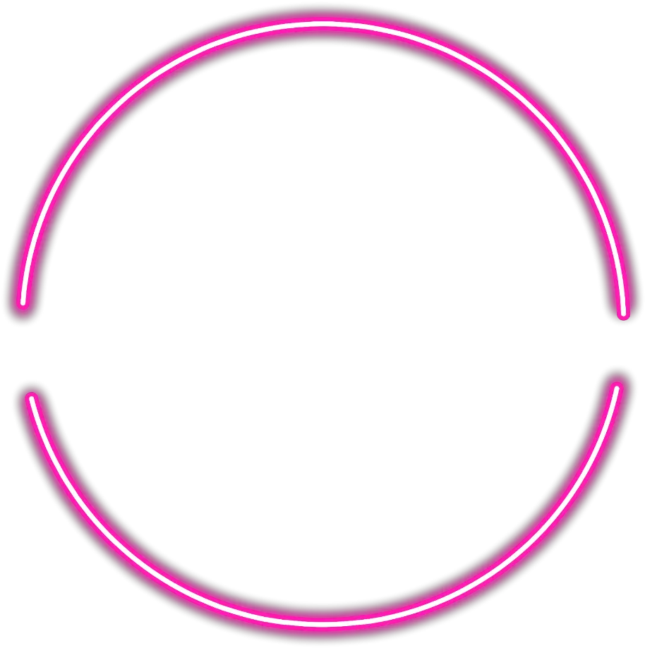 neon round pink freetoedit circle frame border Circle