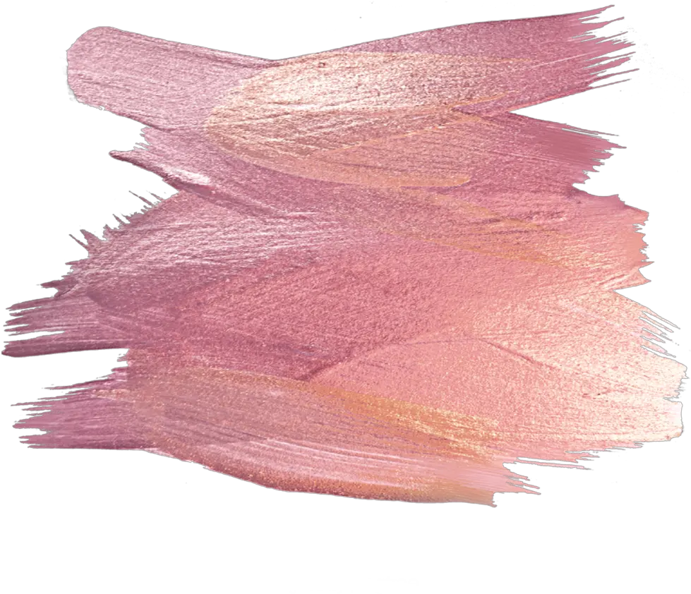  ftestickers paint brushstroke rosegold aesthetic Rose Gold Brush Stroke Transparent