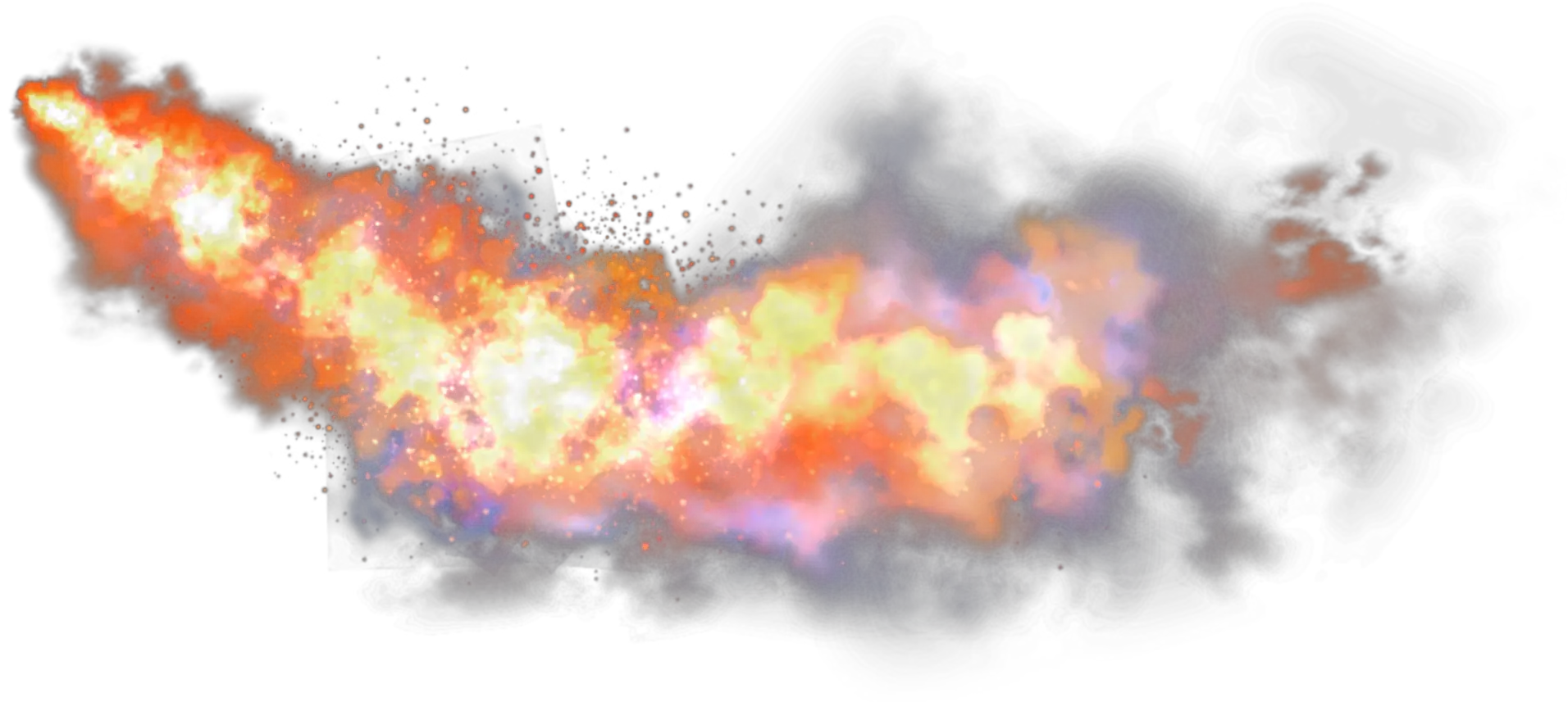  Jet Flames Png Rocket Flames Transparent Background