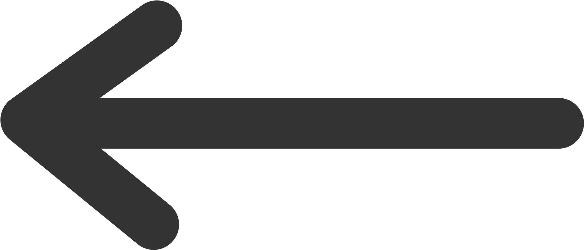  Simple Rounded Arrow Left Clip Art Simple Arrows