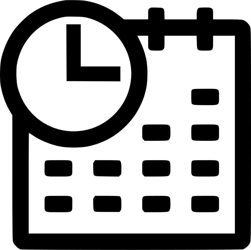  Date And Time Clock Comments Free Date Icon Png