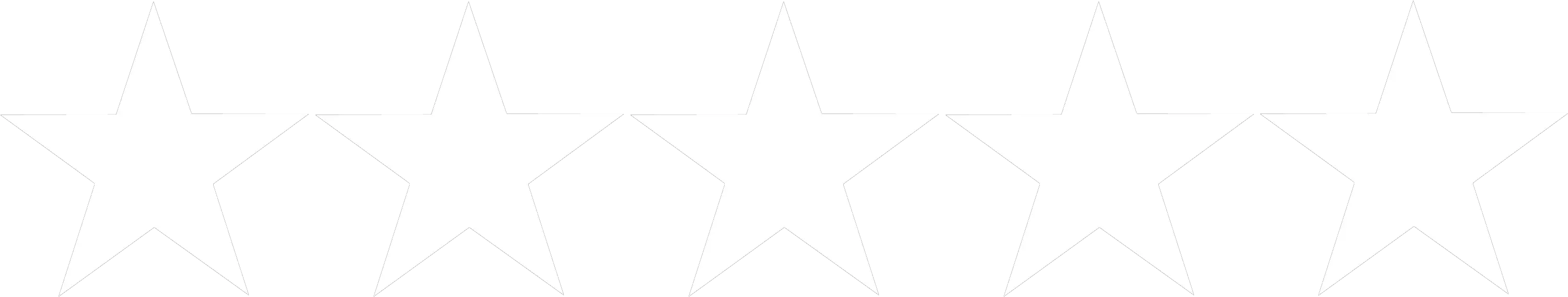  Transparent Background 5 Star Rate