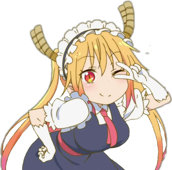  Miss Kobayashi S Dragon Maid Tohru Chibi Tohru Dragon Maid Png