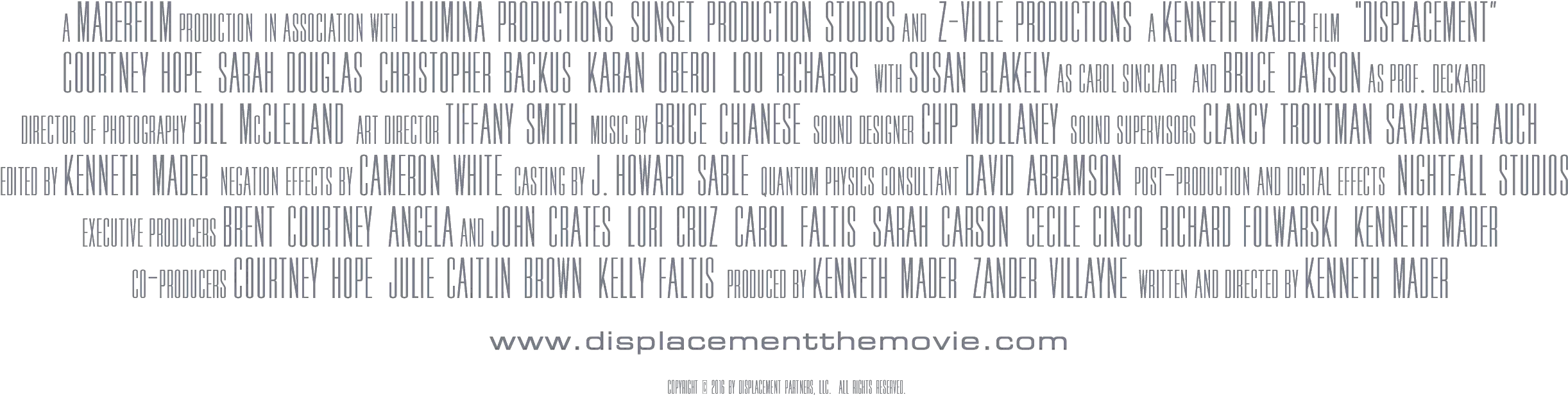  Movie Credits Png Movie Credits Png White