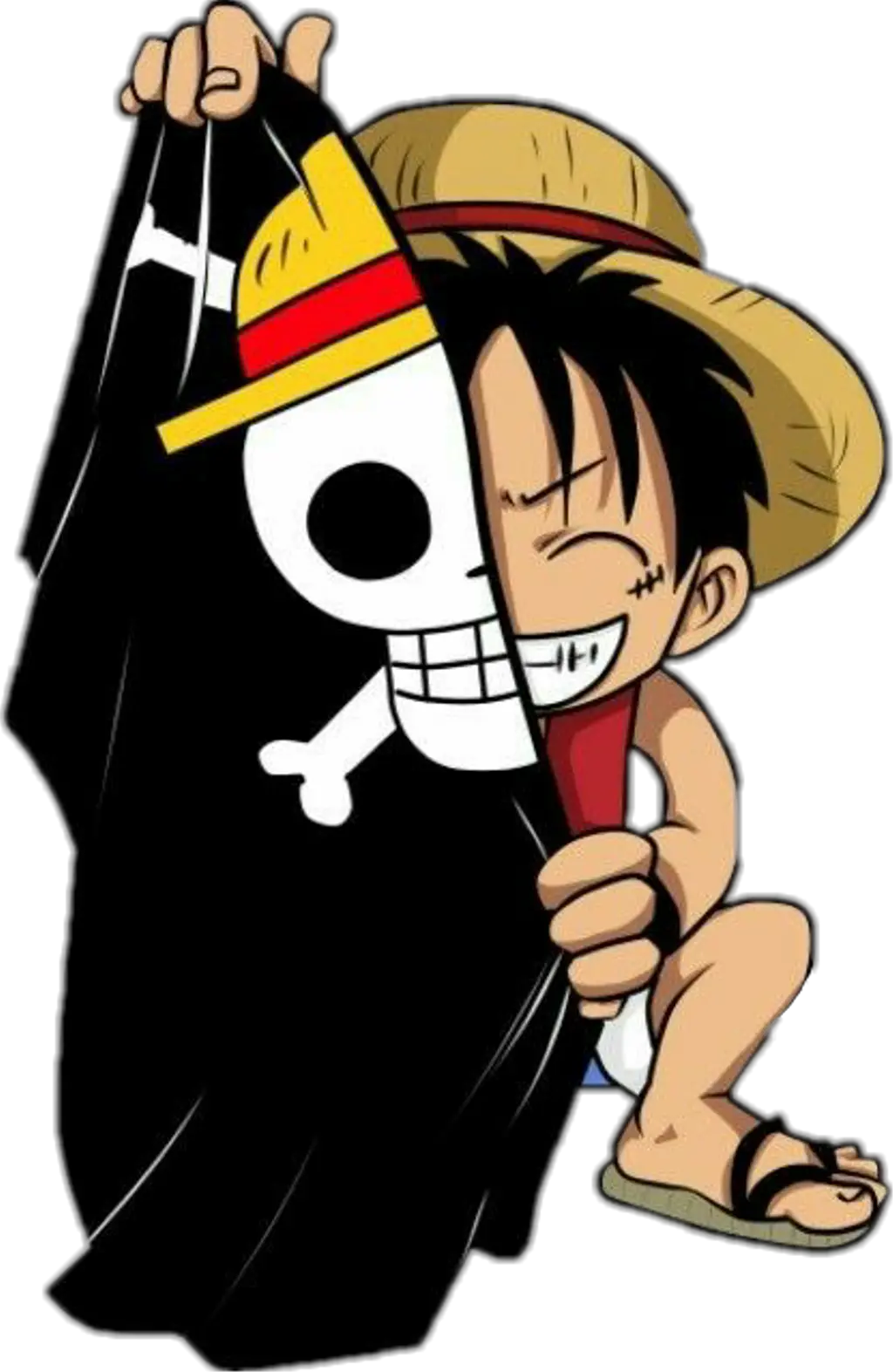  monkey D Luffy Monkey D Luffy Sticker