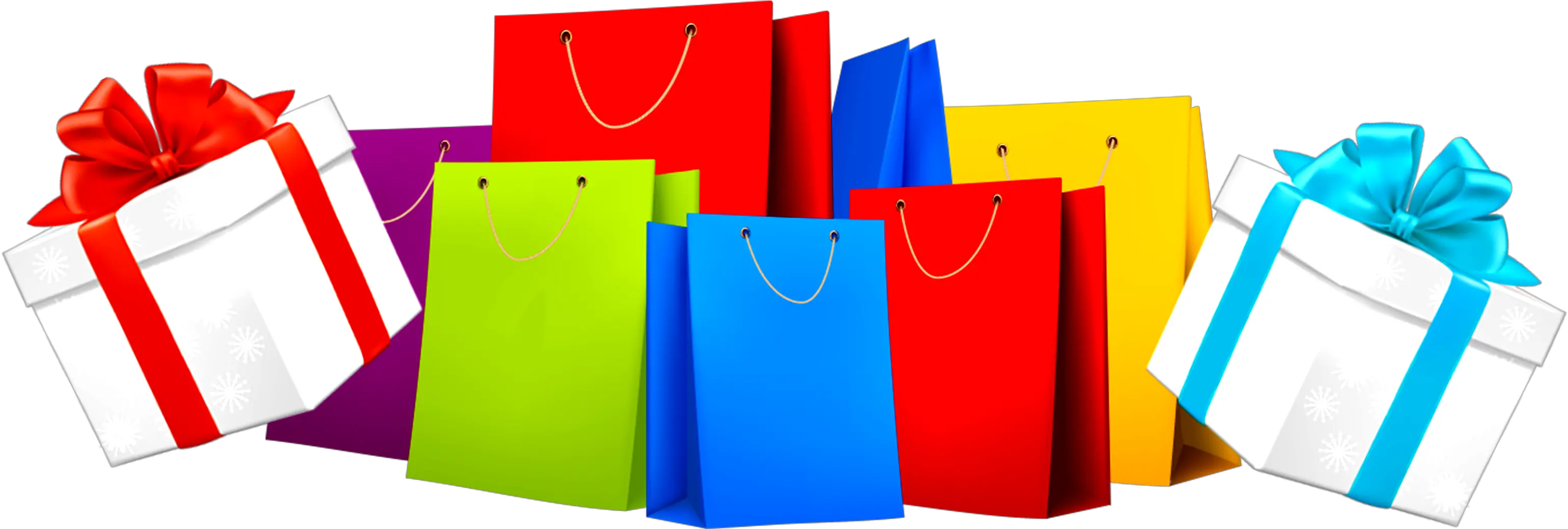  Bags Vector Gift Bag Shopping Bag And Gift- Gift Shopping Bag Png