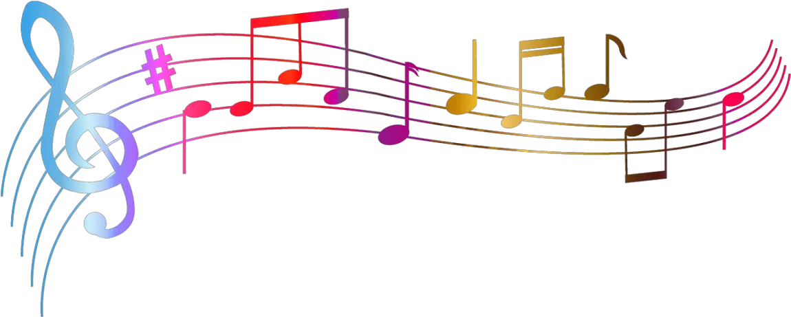  Vector Graphics Musical Note Portable Network Graphics Colorful Music Notes Clipart