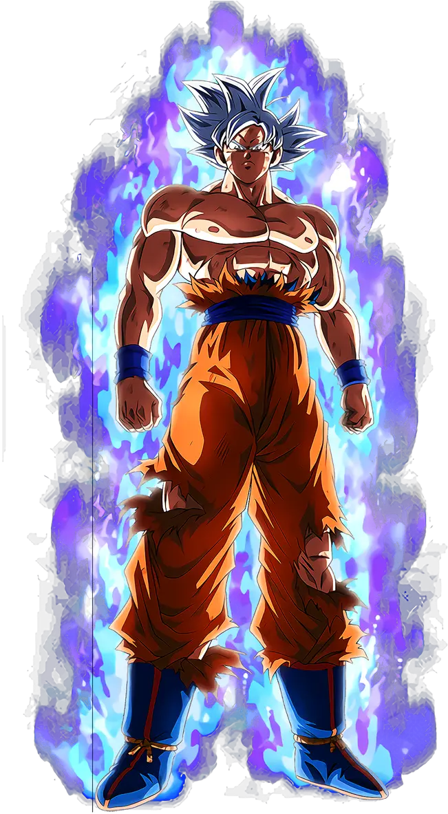  Ultra Instinct Aura Png Mastered Ultra Instinct Goku Dokkan