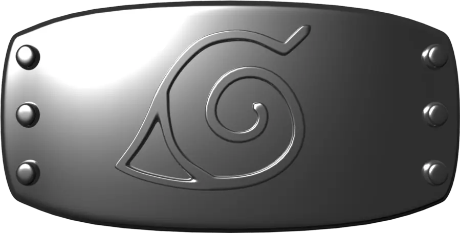  headband naruto Hidden Leaf Village Headband Png