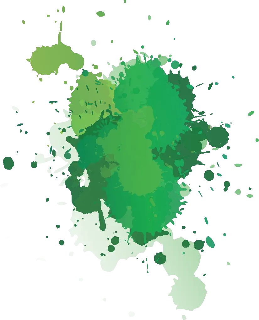  Transparent Green Splatter Png Green Paint Splatter Png