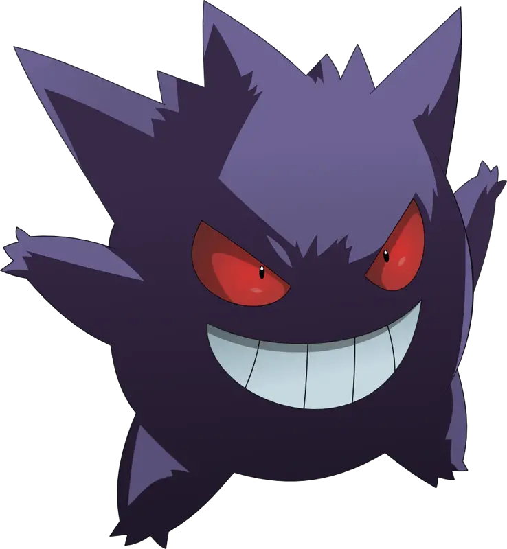  Pokemon Gengar Shiny Png