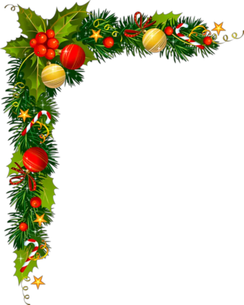  Christmas Card Border Png