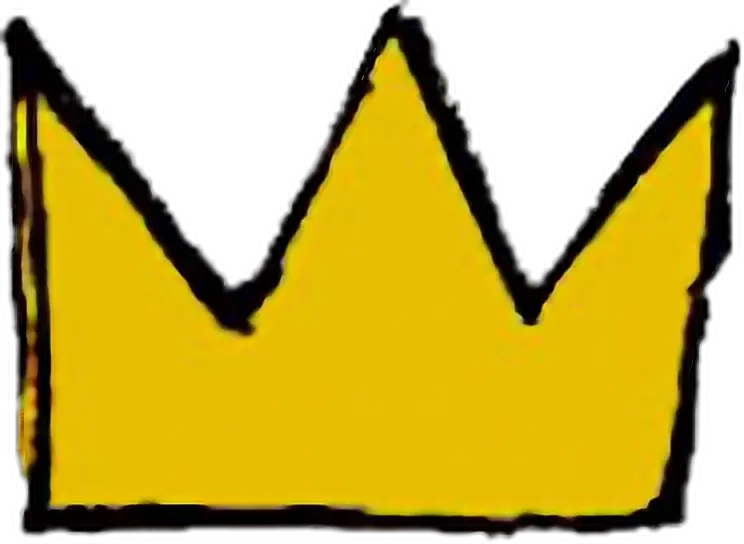  Transparent Basquiat Crown Png Jean Michel Basquiat Crown Png