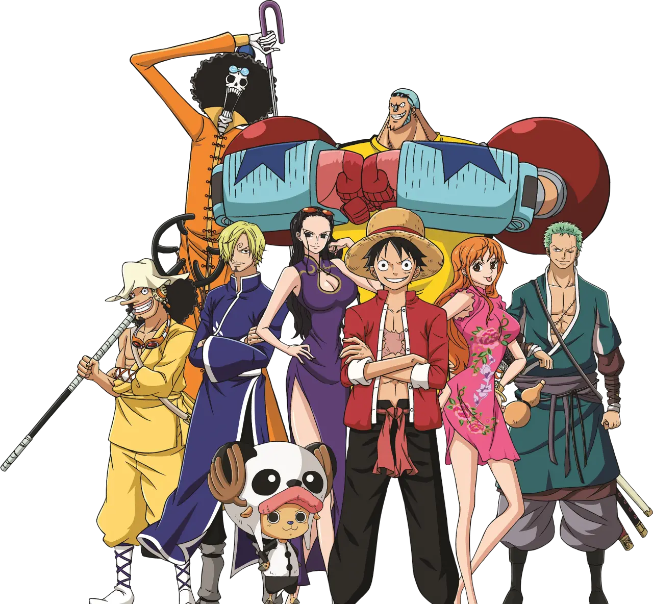  One Piece Straw Hat Crew 2019