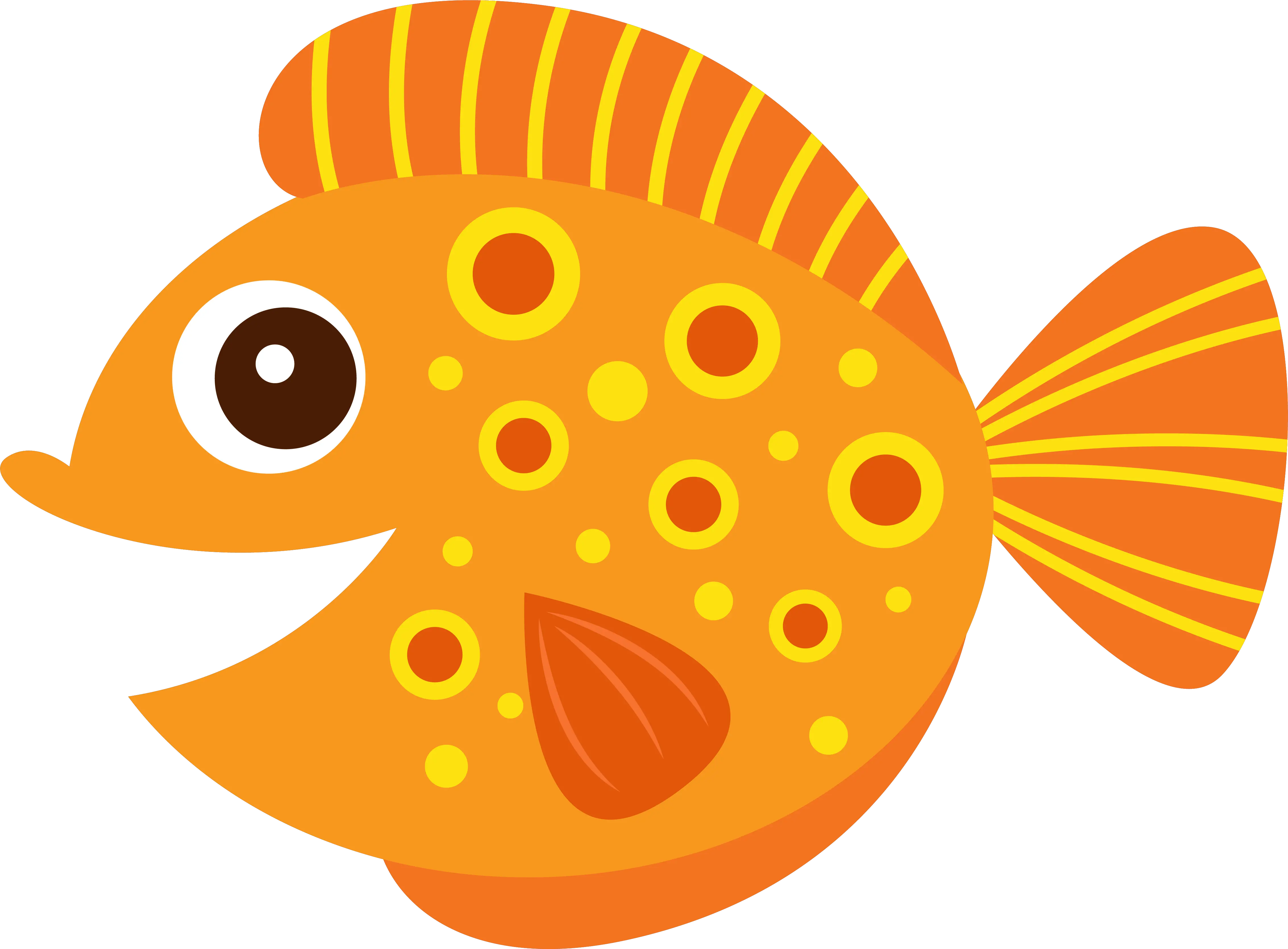  Cartoon Fish Png Transparent Background Fish Clipart