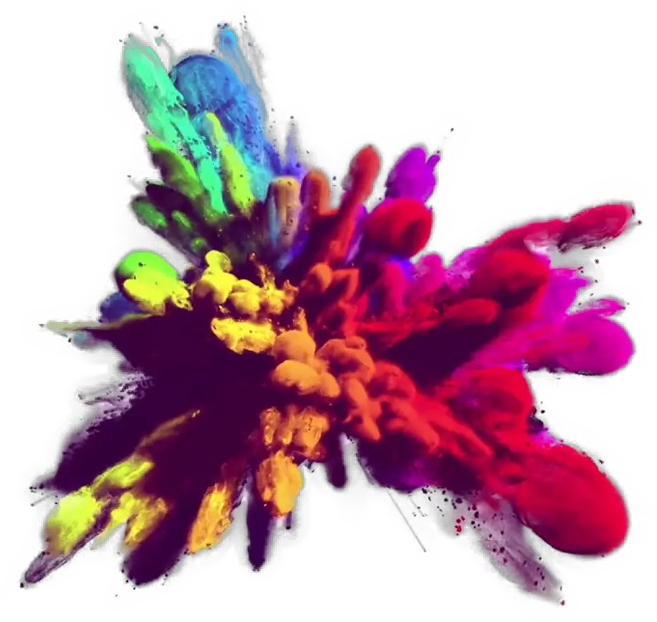  Color Smoke Explosion Png