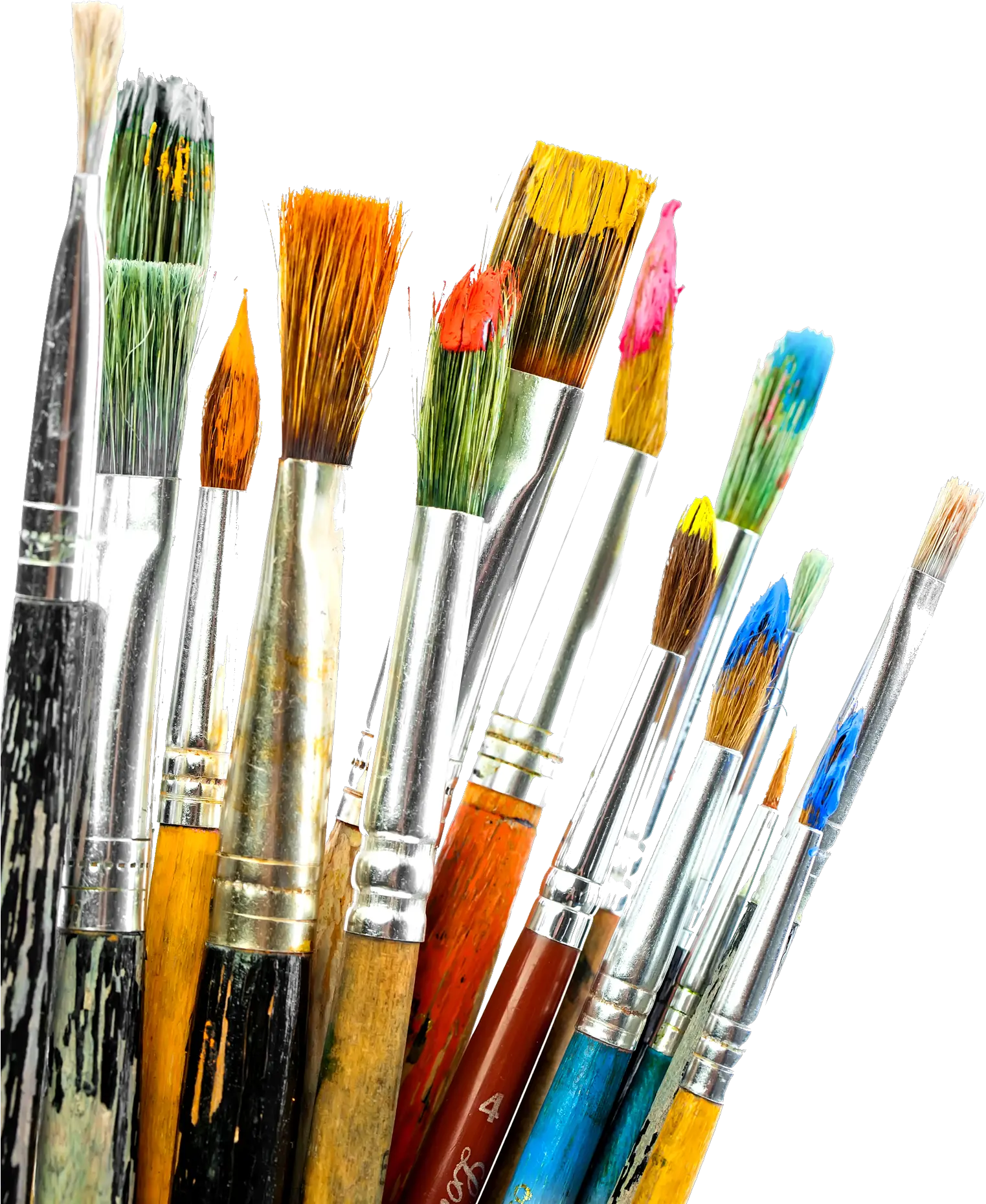  Transparent Art Brush Png Art Paint Brushes Png