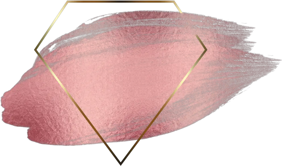  diamond rosegold pink gold glitter brush geometric Jewellery