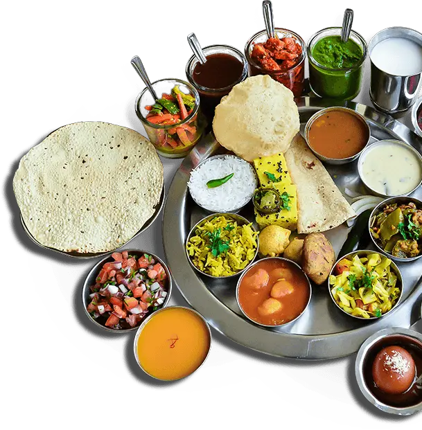  Indian Food Png Non Veg Thali Png