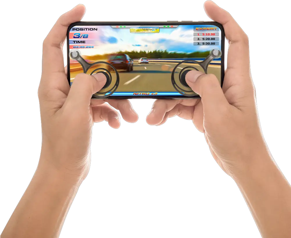  Transparent Hand Cell Phone Png Gaming Hand Phone Png