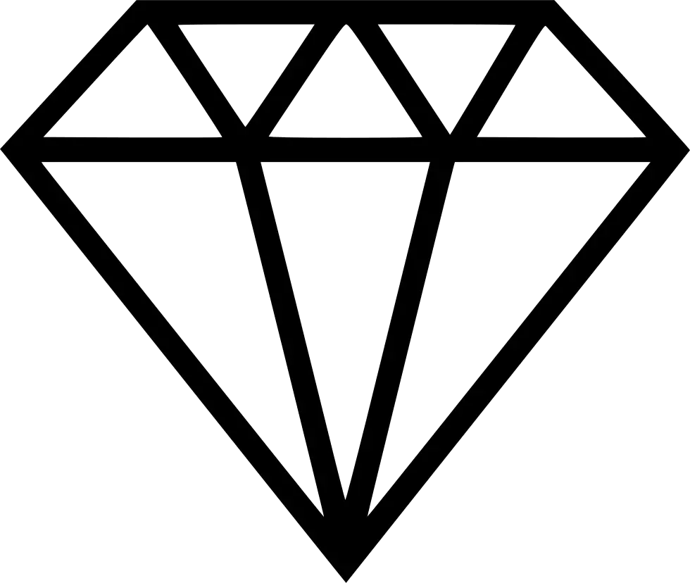  Diamond Network Illustration Vector Graphics Portable Transparent Background Diamond Clip Art
