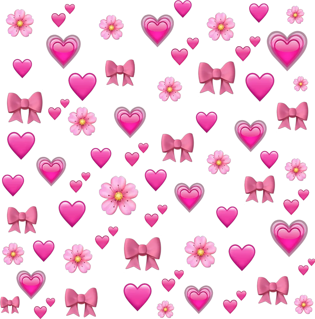  emoji background pink emojibackground emojis emojiselfie Purple Heart Emoji Background