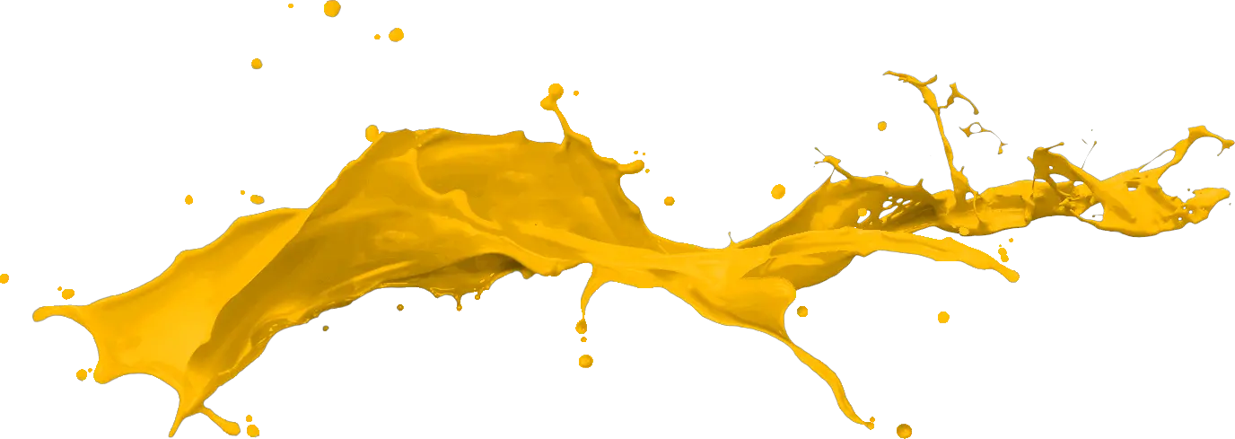  Yellow Paint Splash Png -yellow